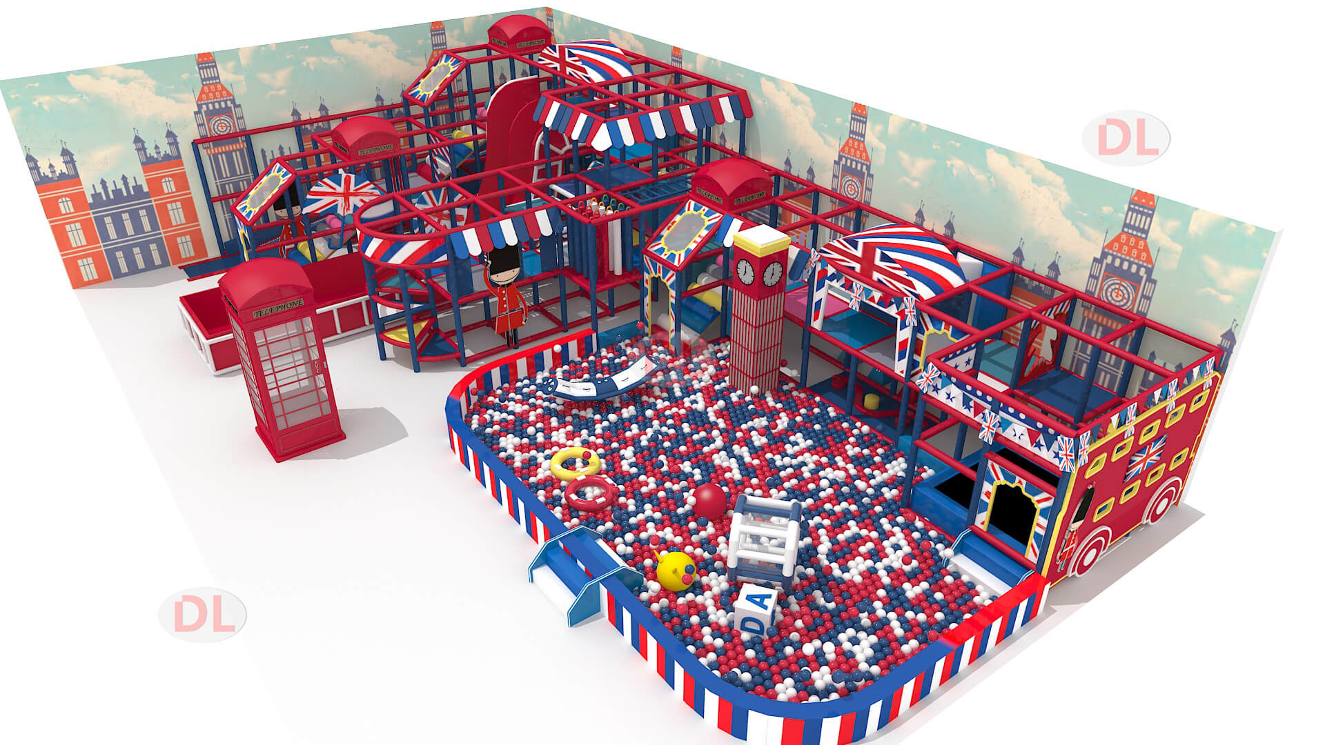 British Themed Playground British Themed Playground