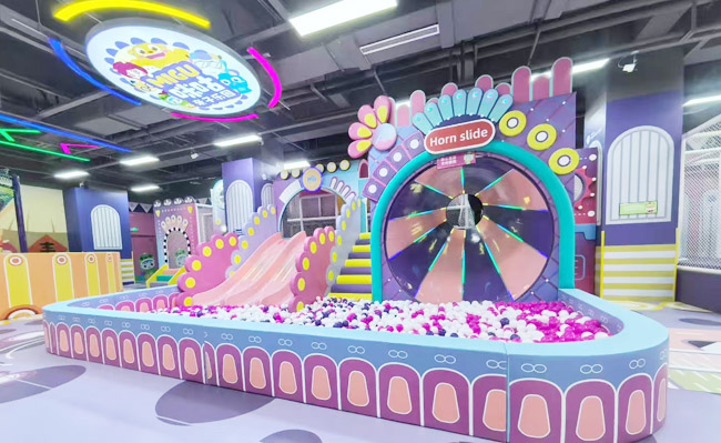 indoor playground custom design with colorful theme - Dili Industrial